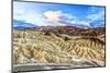 USA, California. Death Valley National Park, Zabriskie Point-Joe Restuccia III-Mounted Photographic Print
