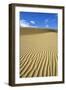 USA, California, Death Valley, Ripples in the sand, Mesquite Flat Sand Dunes.-Kevin Oke-Framed Photographic Print