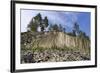 USA, California, Devil's Postpile National Monument. Basalt column formations.-Jaynes Gallery-Framed Premium Photographic Print