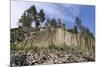 USA, California, Devil's Postpile National Monument. Basalt column formations.-Jaynes Gallery-Mounted Premium Photographic Print