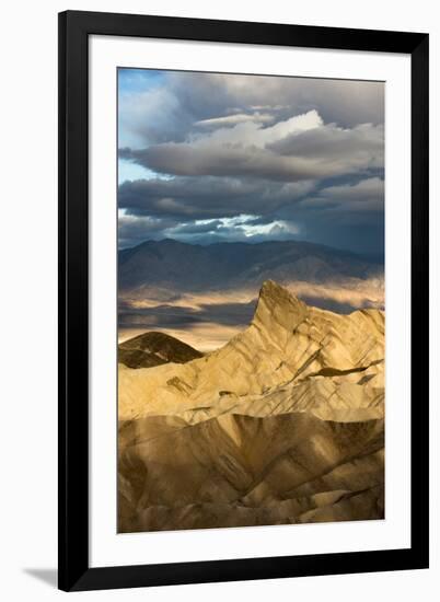 USA, California. Early morning light from Zabriskie Point, Death Valley National Park.-Judith Zimmerman-Framed Photographic Print