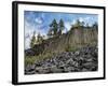 USA, California, Eastern Sierra, Devils Postpile National Monument in Autumn-Ann Collins-Framed Photographic Print