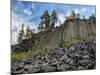 USA, California, Eastern Sierra, Devils Postpile National Monument in Autumn-Ann Collins-Mounted Photographic Print