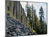 USA, California, Eastern Sierra. Devils Postpile National Monument in Autumn-Ann Collins-Mounted Photographic Print