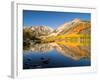 USA, California, Eastern Sierra, Fall Color Reflected in North Lake-Ann Collins-Framed Photographic Print