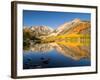 USA, California, Eastern Sierra, Fall Color Reflected in North Lake-Ann Collins-Framed Photographic Print