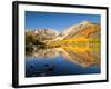 USA, California, Eastern Sierra, Fall Color Reflected in North Lake-Ann Collins-Framed Photographic Print