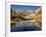 USA, California, Eastern Sierra. Fall Color Reflected in North Lake-Ann Collins-Framed Photographic Print