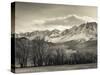 USA, California, Eastern Sierra Nevada Area, Bishop, Landscape of the Pleasant Valey-Walter Bibikow-Stretched Canvas