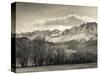 USA, California, Eastern Sierra Nevada Area, Bishop, Landscape of the Pleasant Valey-Walter Bibikow-Stretched Canvas