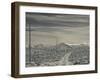 USA, California, Eastern Sierra Nevada Area, Malpais Mesa Wilderness View of the Sierra Nevada Moou-Walter Bibikow-Framed Photographic Print