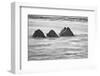 USA, California, Garrapata Beach, Floating Rocks-John Ford-Framed Photographic Print