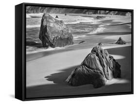 USA, California, Garrapata Beach-John Ford-Framed Stretched Canvas