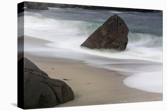 USA, California, Garrapata Beach-John Ford-Stretched Canvas