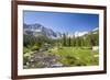 USA, California. Glacial lake in the Little Lakes Valley, Bishop and Mammoth Lakes.-Christopher Reed-Framed Premium Photographic Print