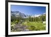 USA, California. Glacial lake in the Little Lakes Valley, Bishop and Mammoth Lakes.-Christopher Reed-Framed Premium Photographic Print