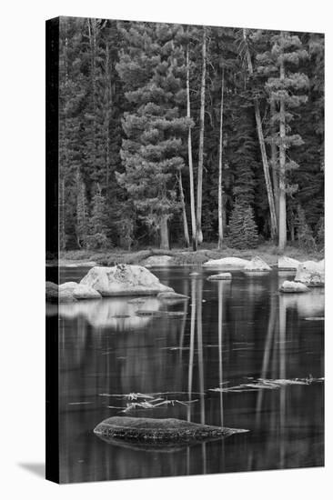 USA, California, High Sierra Lake-John Ford-Stretched Canvas