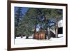 USA, California, House and Trees at Sierra Nevada Mountains-Zandria Muench Beraldo-Framed Photographic Print