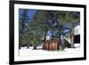 USA, California, House and Trees at Sierra Nevada Mountains-Zandria Muench Beraldo-Framed Photographic Print