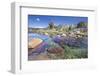 USA, California, Inyo National Forest. Clear stream near Garnet Lake.-Don Paulson-Framed Photographic Print