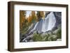 USA, California, Inyo National Forest.   of waterfall near Ediza Lake.-Don Paulson-Framed Photographic Print