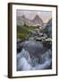 USA, California, Inyo National Forest. Stream nd Mt Ritter.-Don Paulson-Framed Photographic Print