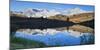 USA, California, Inyo NF. Mountains reflecting in Humming Bird Lake.-Don Paulson-Mounted Photographic Print