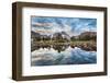 USA, California, Inyo NF. Mt Ritter and Banner Peak above Garnet Lake.-Don Paulson-Framed Photographic Print