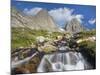 USA, California, Inyo NF. Waterfalls below Mt Ritter and Banner Peak.-Don Paulson-Mounted Photographic Print