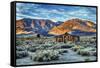 USA, California. June Lake, HWY 395.-Joe Restuccia III-Framed Stretched Canvas