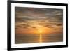 USA, California, La Jolla. Abstract sunset from La Jolla Shores-Ann Collins-Framed Photographic Print