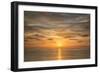 USA, California, La Jolla. Abstract sunset from La Jolla Shores-Ann Collins-Framed Photographic Print