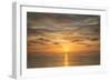 USA, California, La Jolla. Abstract sunset from La Jolla Shores-Ann Collins-Framed Photographic Print