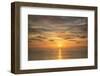 USA, California, La Jolla. Abstract sunset from La Jolla Shores-Ann Collins-Framed Photographic Print