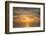 USA, California, La Jolla. Abstract sunset from La Jolla Shores-Ann Collins-Framed Photographic Print