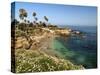 USA, California, La Jolla, Clear Water on a Spring Day at La Jolla Cove-Ann Collins-Stretched Canvas