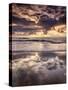 USA, California, La Jolla, Cloud reflections at La Jolla Shores-Ann Collins-Stretched Canvas