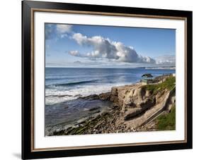 USA, California, La Jolla, Coastal La Jolla at Shell Beach-Ann Collins-Framed Photographic Print