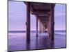 USA, California, La Jolla, Dawn under Scripps Pier at La Jolla Shores-Ann Collins-Mounted Photographic Print