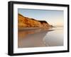 USA, California, La Jolla. Low Tide Cliff Reflections at Torrey Pines State Beach-Ann Collins-Framed Photographic Print