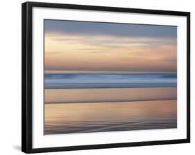 USA, California, La Jolla. Ocean abstract at La Jolla Shores beach-Ann Collins-Framed Photographic Print