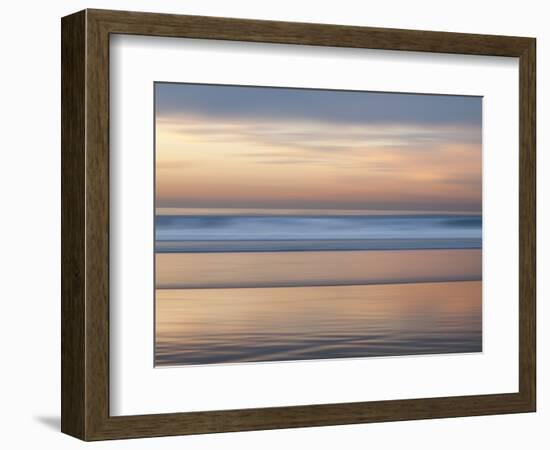 USA, California, La Jolla. Ocean abstract at La Jolla Shores beach-Ann Collins-Framed Photographic Print