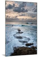 USA, California, La Jolla. Ocean waves and rocks at dusk-Ann Collins-Mounted Photographic Print