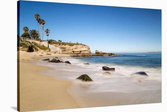 USA, California, La Jolla. Quiet morning at La Jolla Cove-Ann Collins-Stretched Canvas