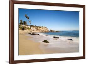 USA, California, La Jolla. Quiet morning at La Jolla Cove-Ann Collins-Framed Photographic Print
