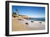 USA, California, La Jolla. Quiet morning at La Jolla Cove-Ann Collins-Framed Photographic Print