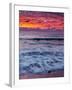 USA, California, La Jolla, Reflections of Sunset at Windansea Beach-Ann Collins-Framed Photographic Print