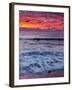 USA, California, La Jolla, Reflections of Sunset at Windansea Beach-Ann Collins-Framed Photographic Print