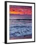 USA, California, La Jolla, Reflections of Sunset at Windansea Beach-Ann Collins-Framed Photographic Print