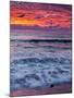 USA, California, La Jolla, Reflections of Sunset at Windansea Beach-Ann Collins-Mounted Photographic Print